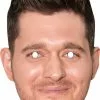 Michael Buble 222 Celebrity Mask 1 Michael Buble 222 Celebrity Mask -Halloween Costumes Shop Michael Buble 222 Mask Ref