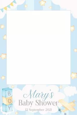 Baby Shower 326 Selfie Frame