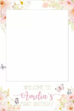 Butterfly 323 Selfie Frame - 90cm X 60cm