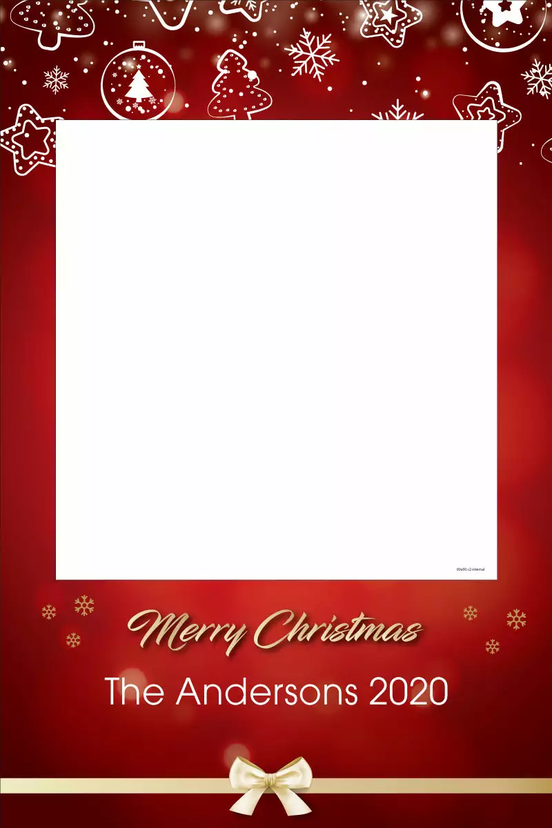 Christmas Season Theme 221 Selfie Frame Small - 90cm X 60cm 3 Christmas Season Theme 221 Selfie Frame Small - 90cm X 60cm