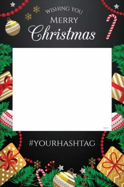 Christmas Season Theme 303 Selfie Frame Large - 115cm X 80cm