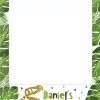 Dinosaur Jungle Gold 317 Selfie Frame - 90cm X 60cm -Halloween Costumes Shop dino jungle gold copy. selfie frame small 600x900 ref
