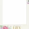 Flora Pink & Gold 320 Selfie Frame - 90cm X 60cm -Halloween Costumes Shop floral pink gold. selfie frame small 600x900 ref