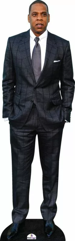 Jay Z In Grey Suit Celebrity Cutout