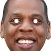 Jay Z 001 Celebrity Mask 1 Jay Z 001 Celebrity Mask -Halloween Costumes Shop jay z mask