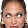 Jennifer Lopez Celebrity Mask -Halloween Costumes Shop jennifer lopez 524 celebrity mask