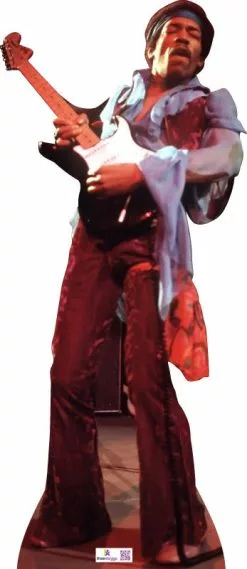 Jimi Hendrix 261 Celebrity Cutout
