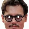 Johnny Depp 136A Celebrity Mask 2 Johnny Depp 136A Celebrity Mask -Halloween Costumes Shop johhny depp 136a 1