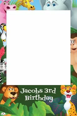 Jungle Theme Selfie Frame Small - 90cm X 60cm
