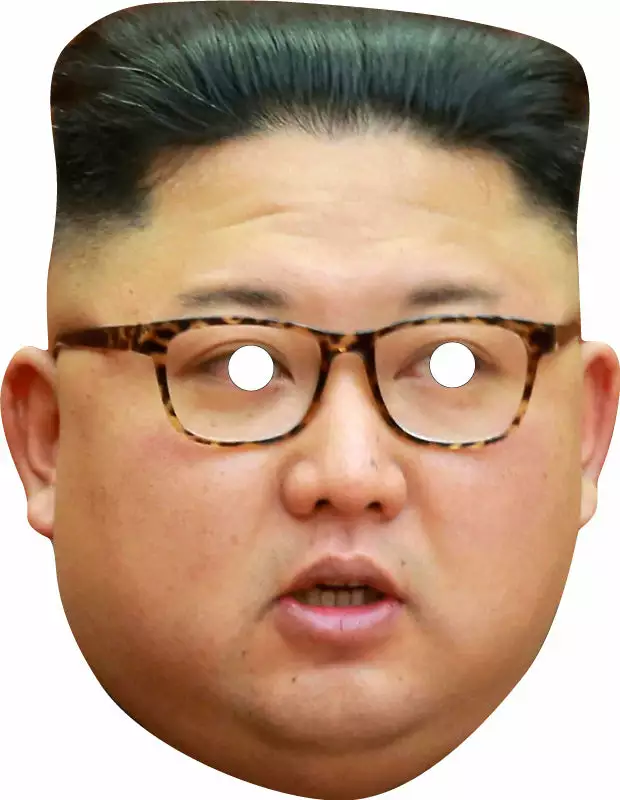 Kim Jong Un 010 Celebrity Mask 3 Kim Jong Un 010 Celebrity Mask