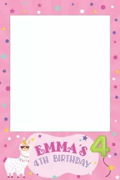 LLAMA 308 Selfie Frame - 90cm X 60cm