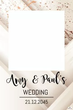 Marble Fold 106 Selfie Frame Small - 90cm X 60cm