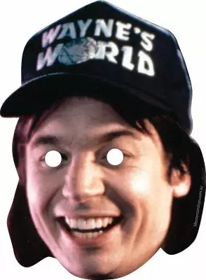 Mike Myers Waynes World Celebrity Mask 3 Mike Myers Waynes World Celebrity Mask