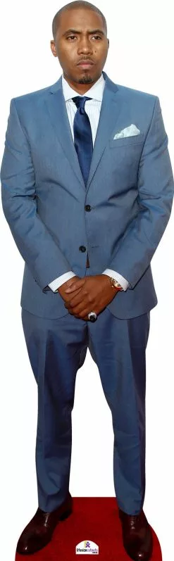 Nas Rapper 192 Celebrity Cutout