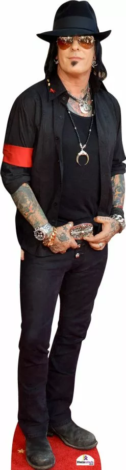 Nikki Sixx 460 Celebrity Cutout