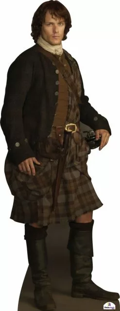 Sam Heughan As Jamie Fraser 031 Celebrity Cutout