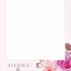 Pink Peach Florals 304 Selfie Frame - 90cm X 60cm -Halloween Costumes Shop pink peach florals selfie frame 304