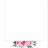 Pink Roses 302 Selfie Frame - 90cm X 60cm
