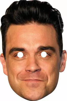 Robbie Williams Celebrity Mask 3 Robbie Williams Celebrity Mask