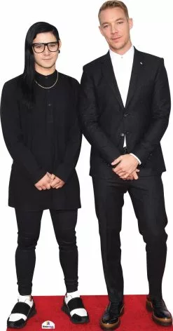Skrillex And Diplo Cardboard Cutout