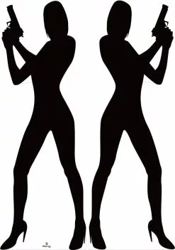 Spy Girl Duo Cardboard Cutout Package