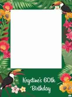 Tropical Selfie Frame - 115cm X 80cm