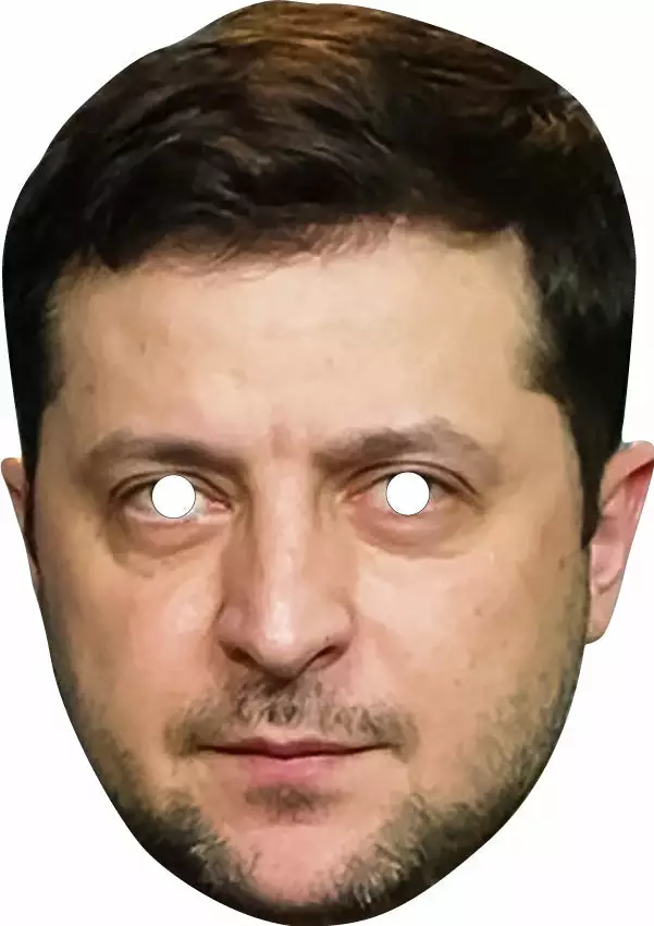 Volodymyr Zelensky Ukraine President 491 Celebrity Mask 3 Volodymyr Zelensky Ukraine President 491 Celebrity Mask